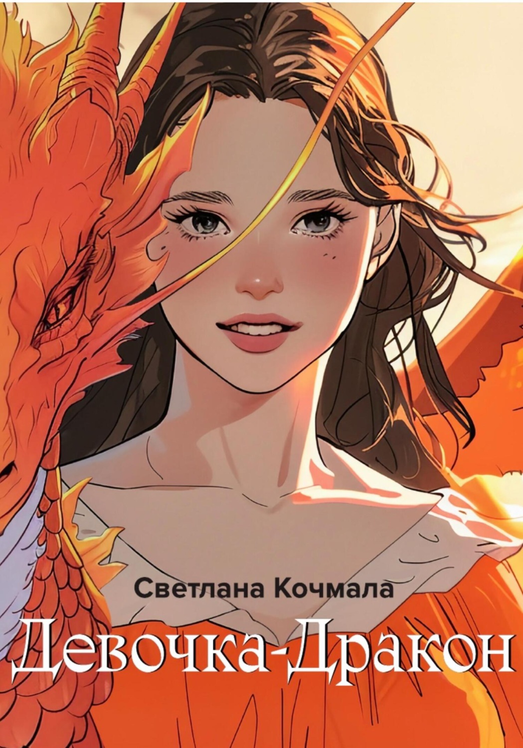 Обложка книги «Девочка-дракон»