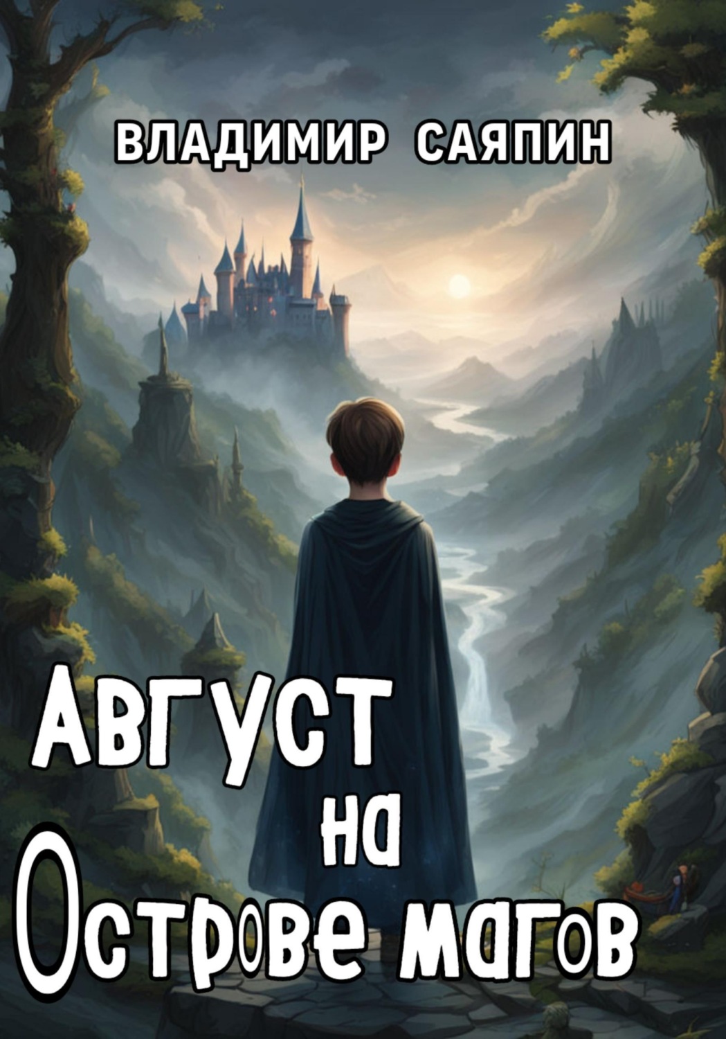Обложка книги «Август на Острове магов»