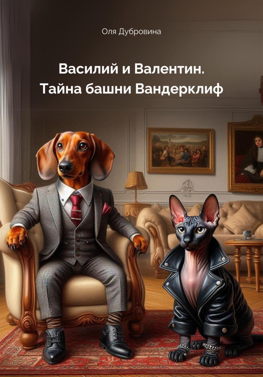 Обложка книги «Василий и Валентин. Тайна башни Вандерклиф»