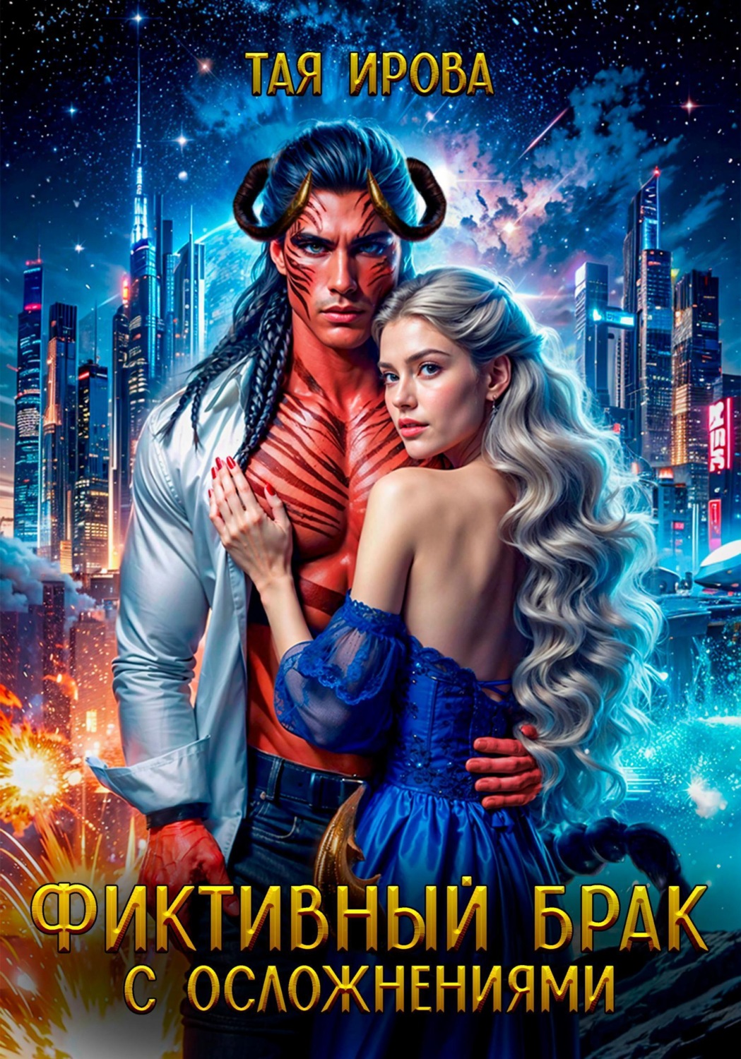 Обложка книги «Фиктивный брак с осложнениями»