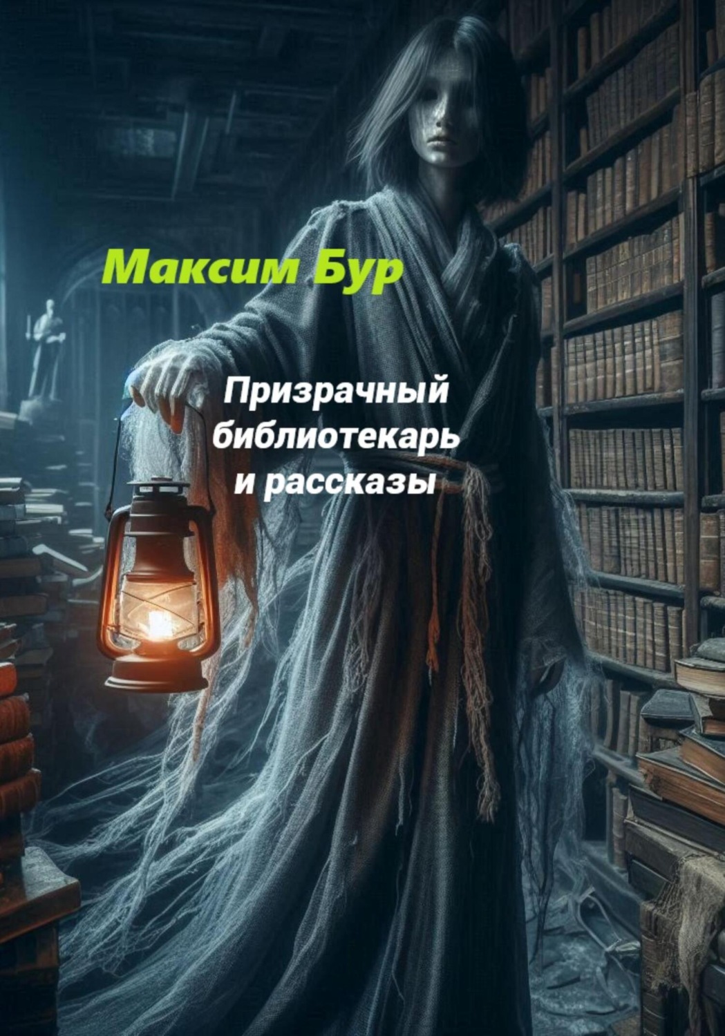 Обложка книги «Призрачный библиотекарь»