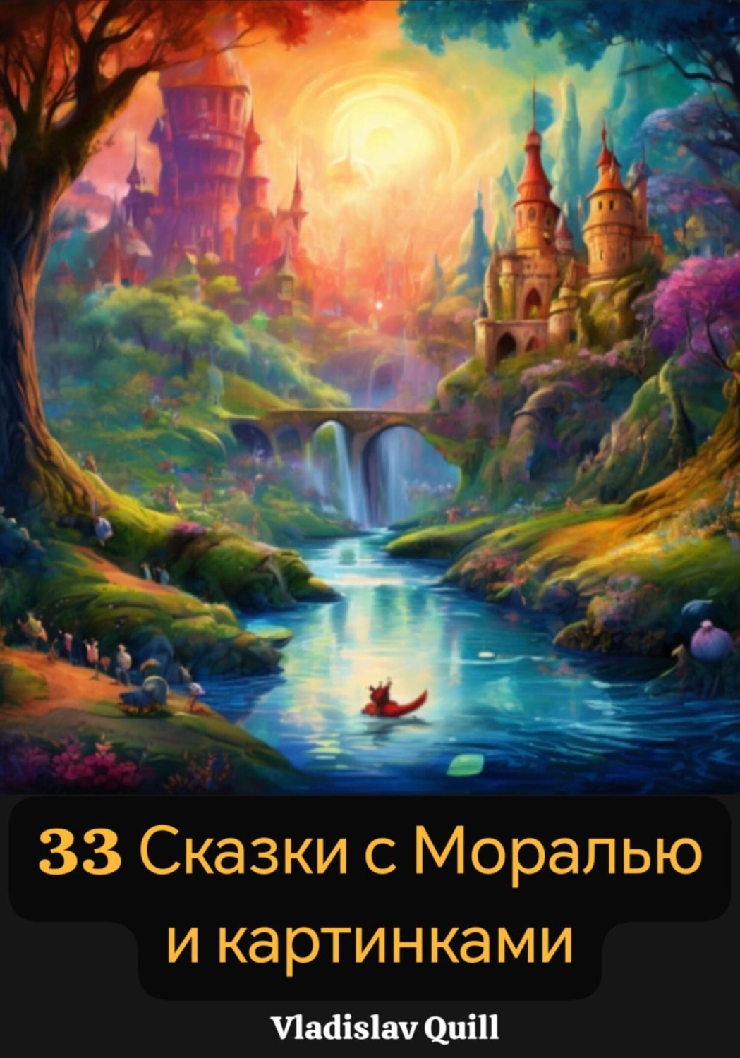 Обложка книги «33 Сказки с Моралью и картинками»