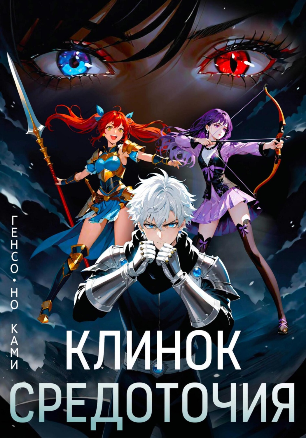 Обложка книги «Триединый 2: Клинок Средоточия»