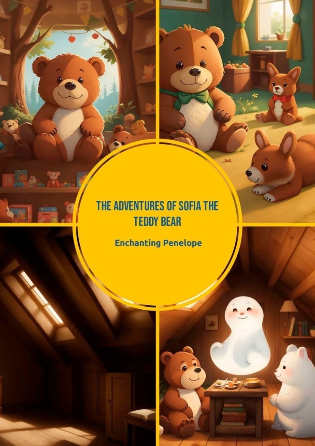 Обложка книги «The Adventures of Sofia the Teddy Bear!»
