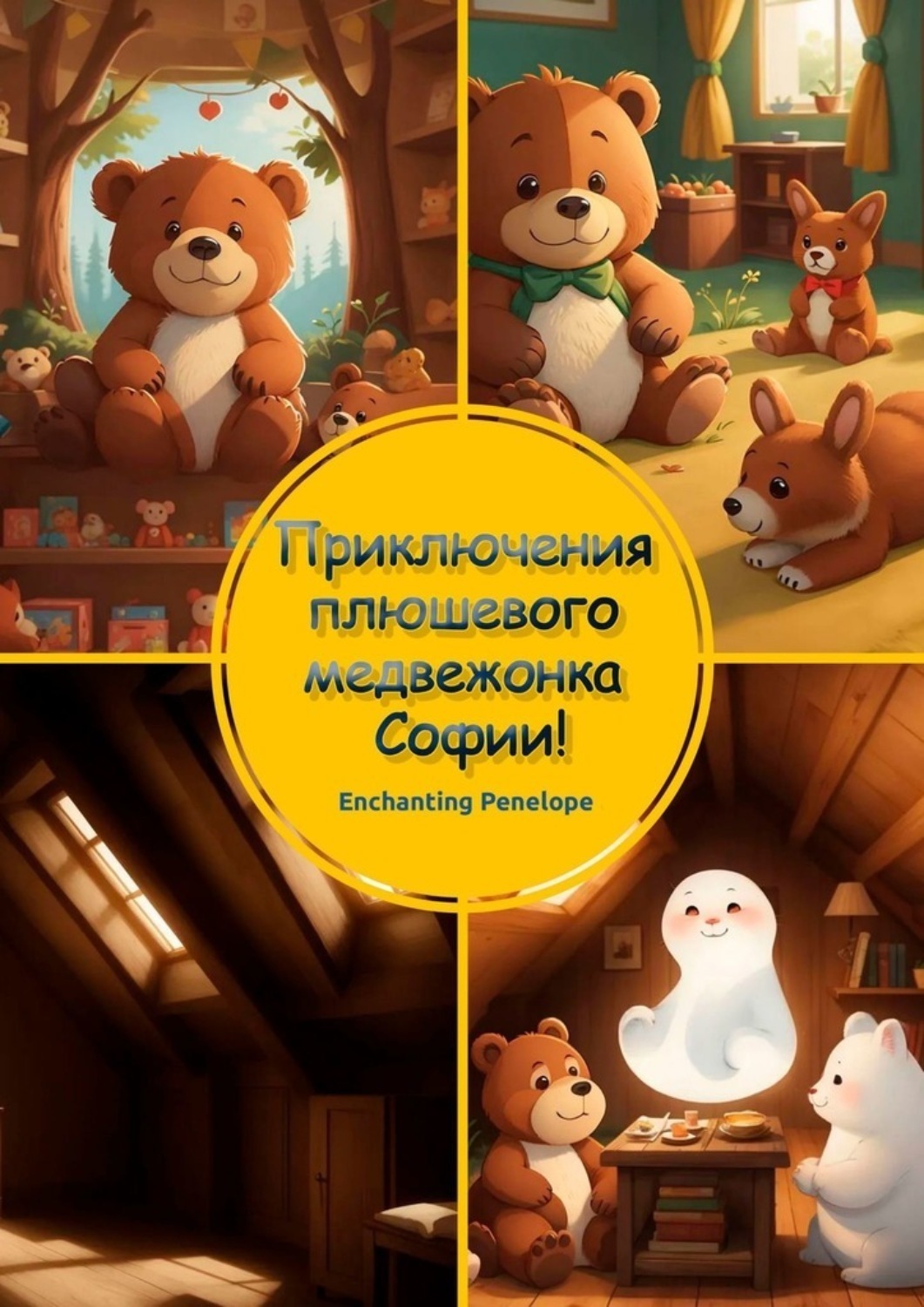 Обложка книги «Приключения плюшевого медвежонка Софии!»