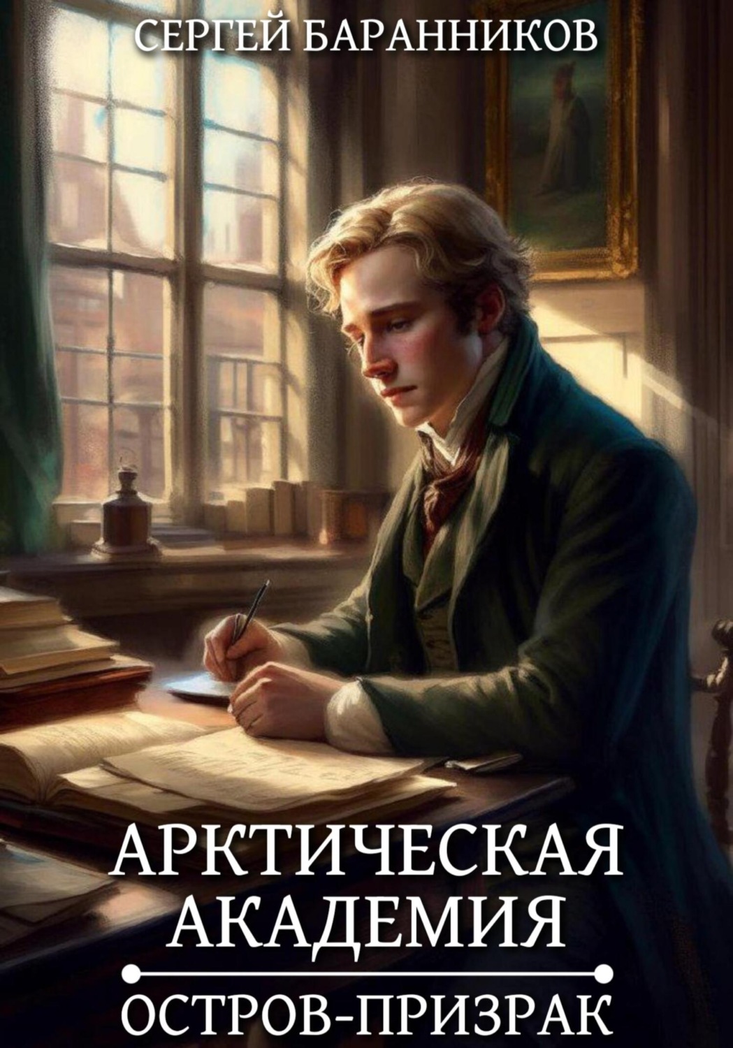 Обложка книги «Арктическая академия. Остров-призрак»