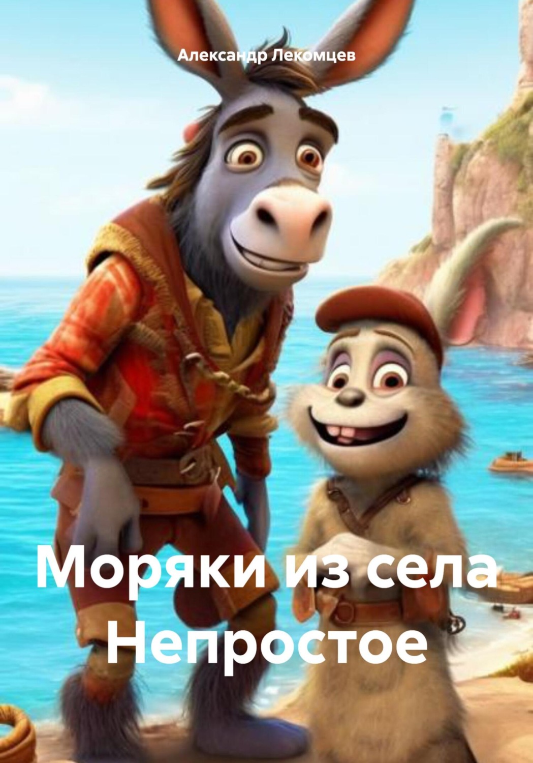 Обложка книги «Моряки из села Непростое»