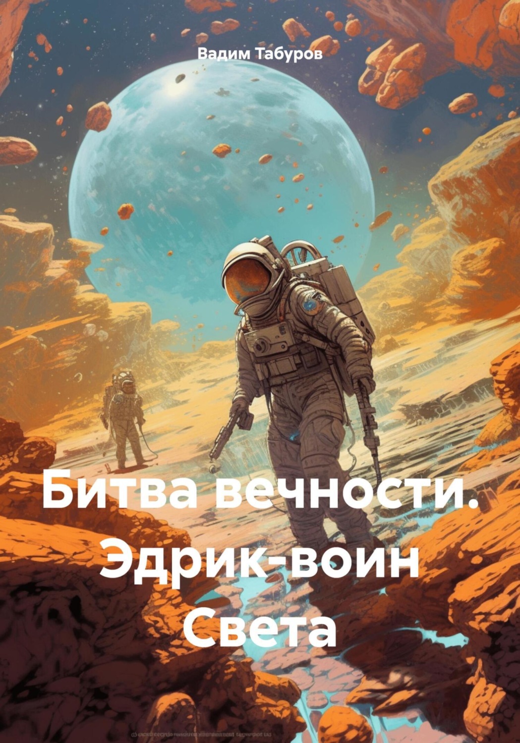 Обложка книги «Битва вечности. Эдрик-воин Света»