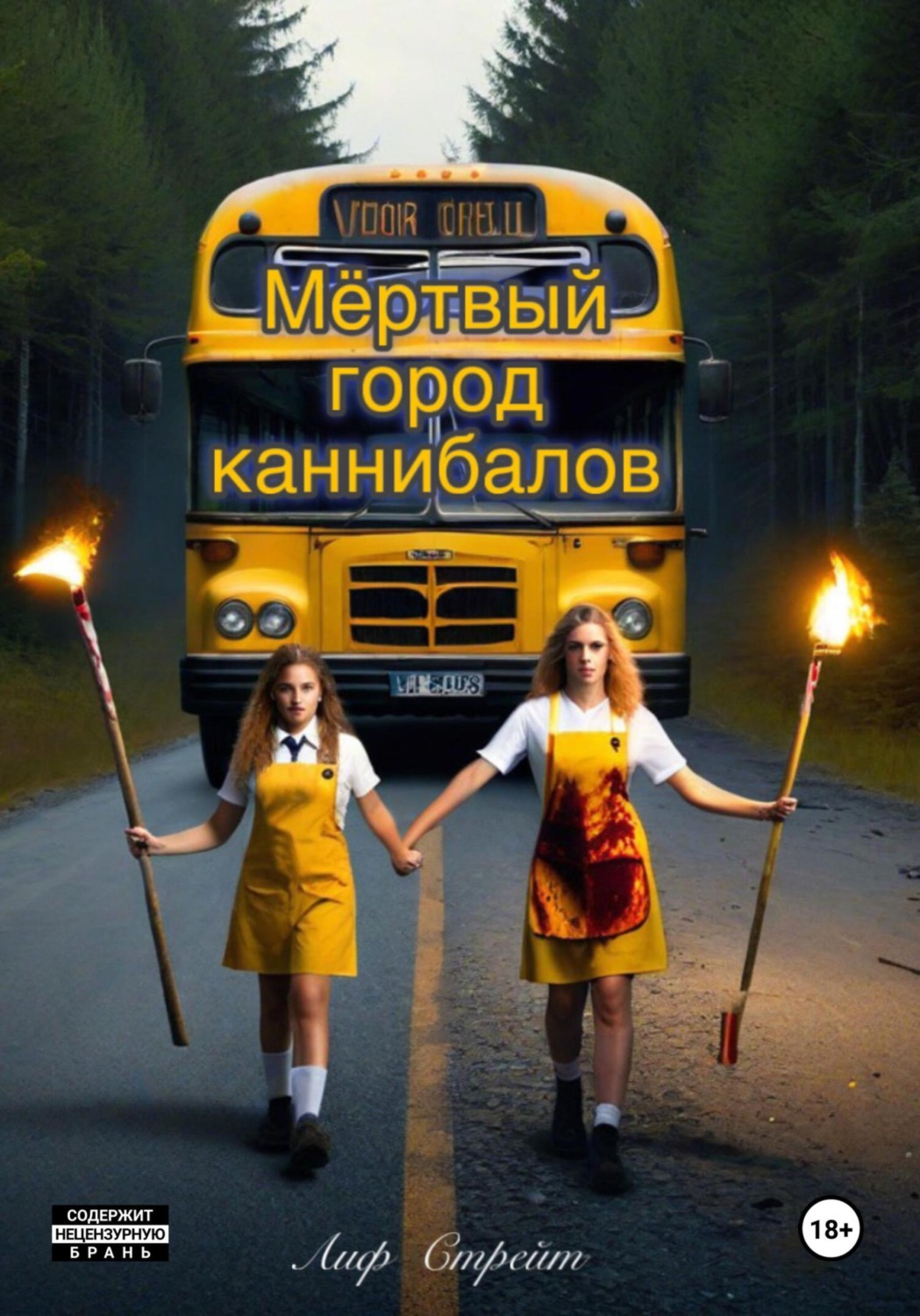 Обложка книги «Мёртвый город каннибалов»