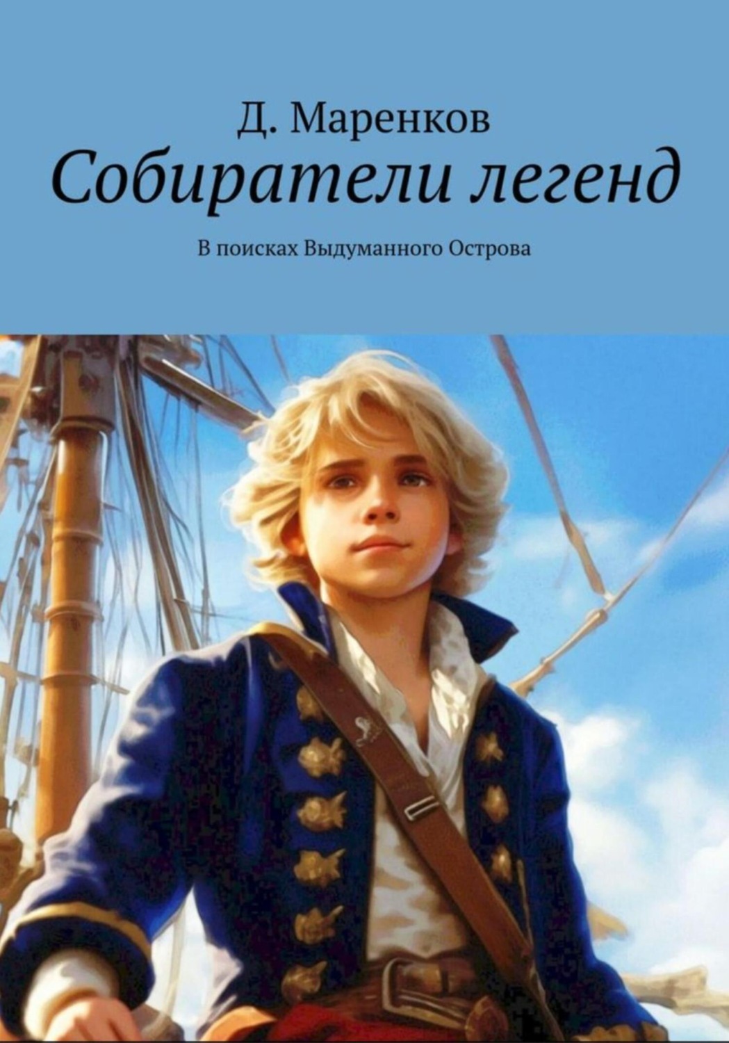 Обложка книги «Собиратели легенд. В поисках Выдуманного Острова»