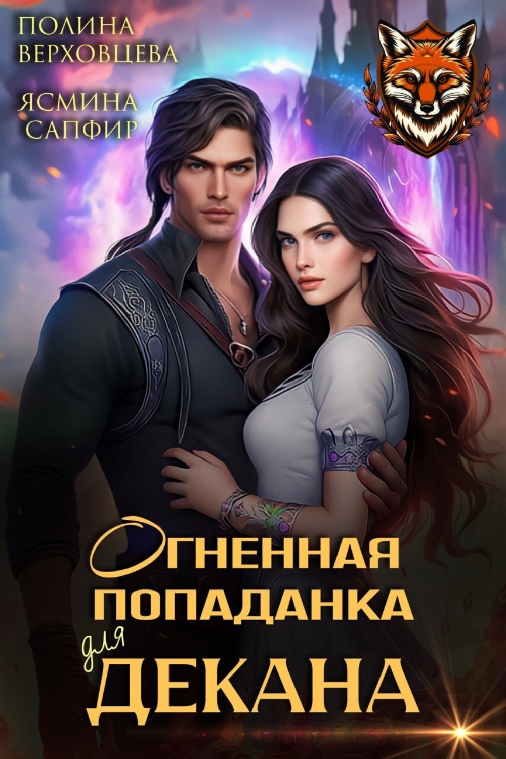 Обложка книги «Огненная попаданка для декана»