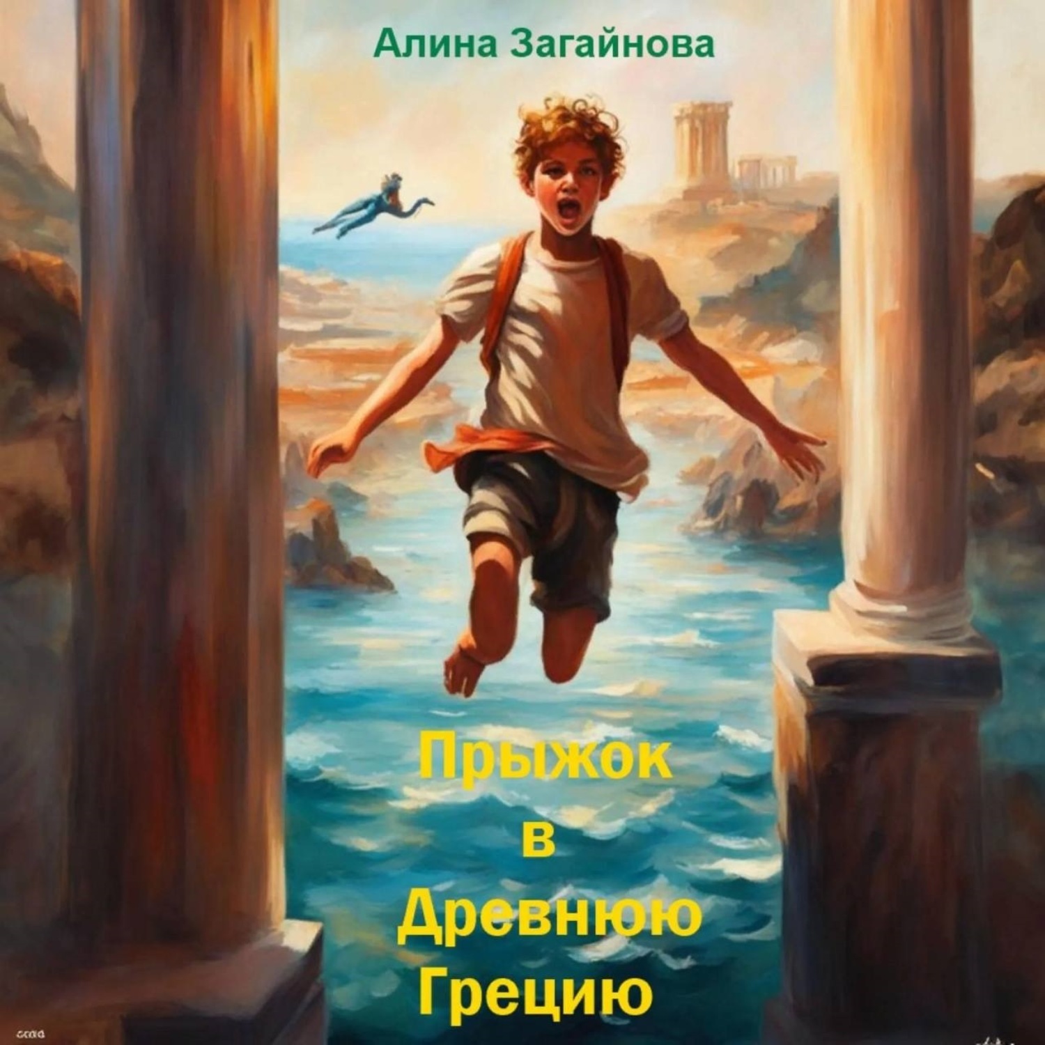 Обложка книги «Прыжок в Древнюю Грецию»