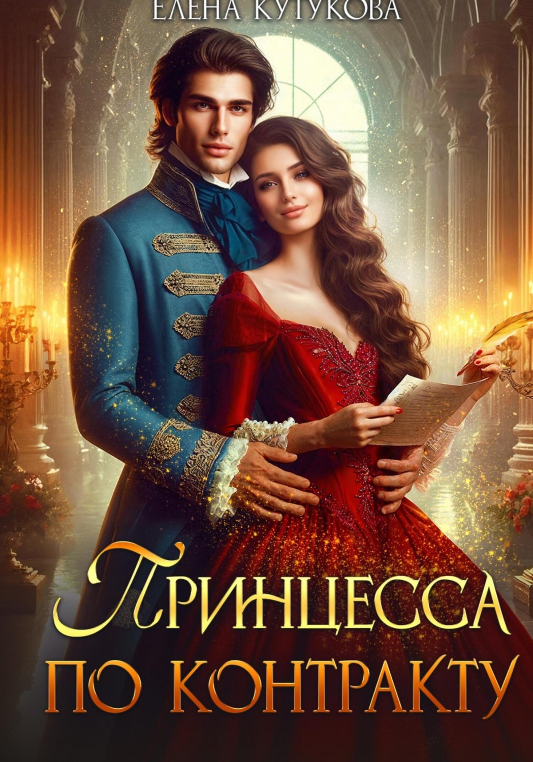 Обложка книги «Принцесса по контракту»