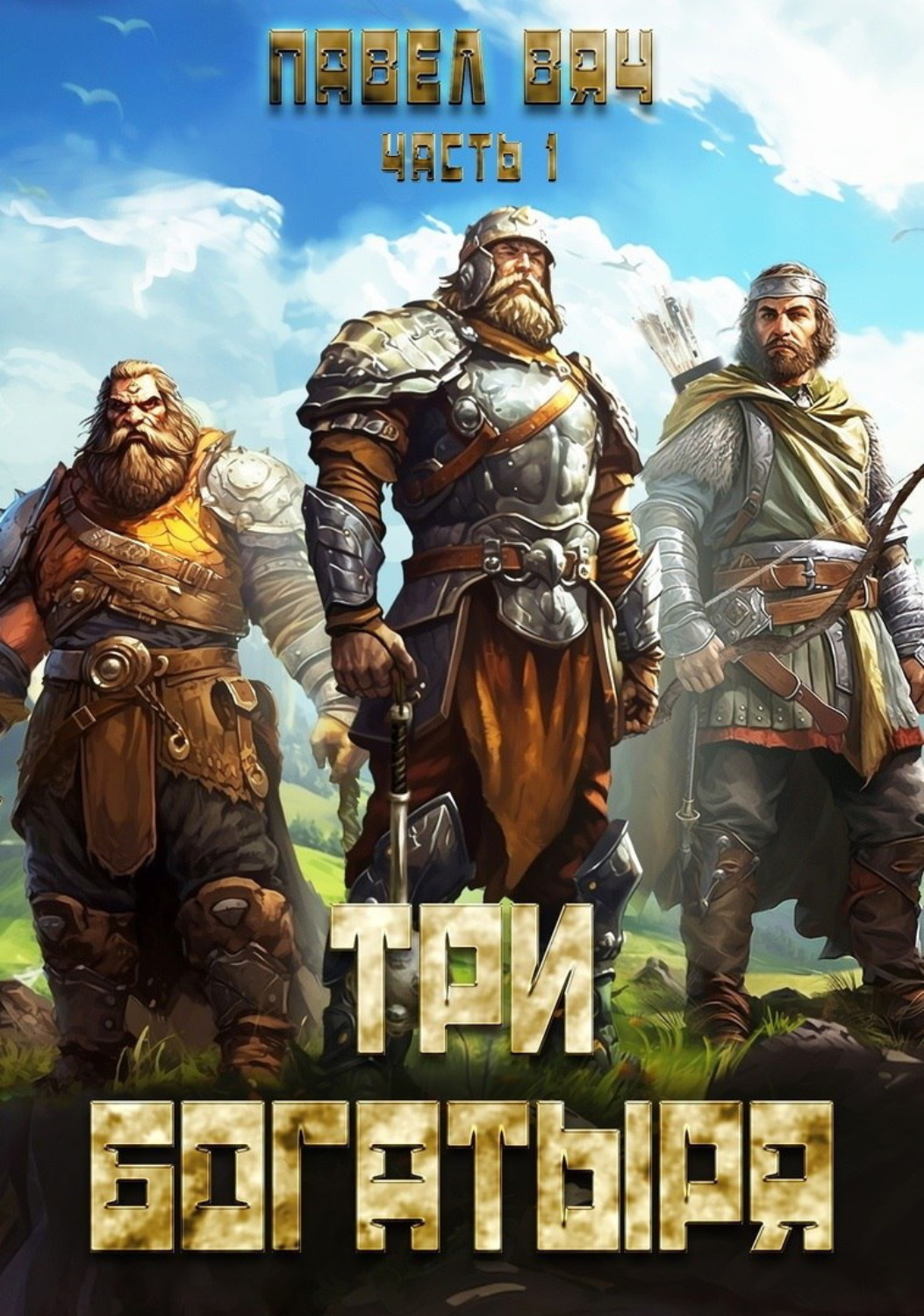 Обложка книги «Три богатыря. Часть 1»