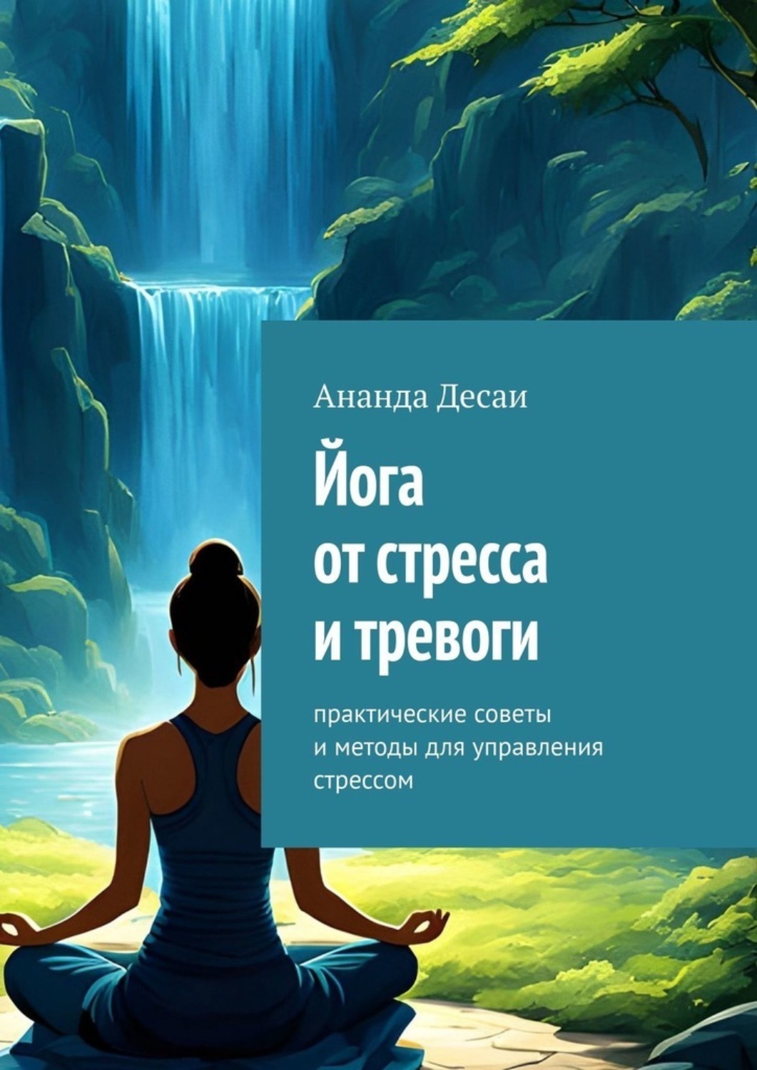 Обложка книги «Йога от стресса и тревоги. Практические советы и методы для управления стрессом»