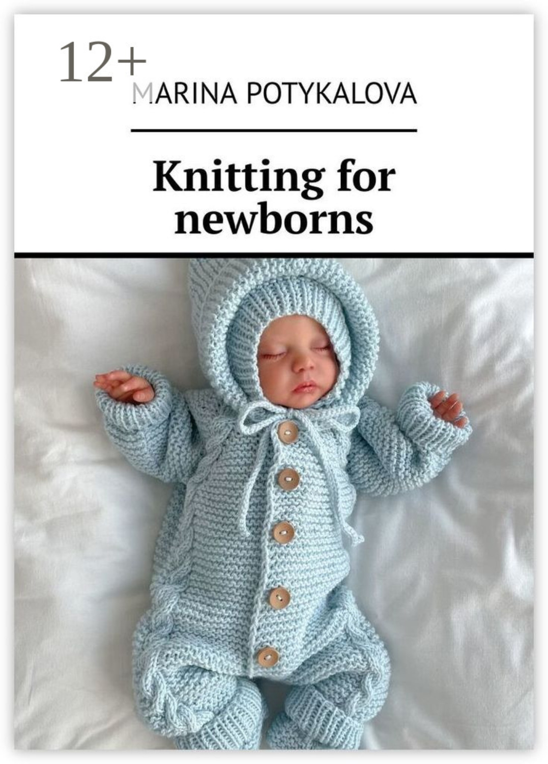 Обложка книги «Knitting for newborns»
