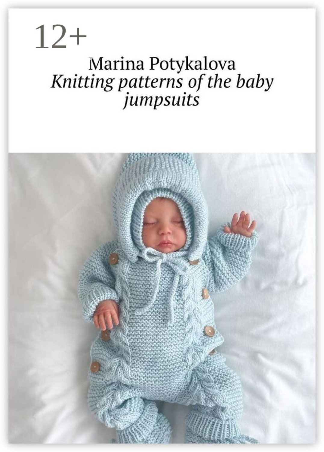 Обложка книги «Knitting patterns of the baby jumpsuits»