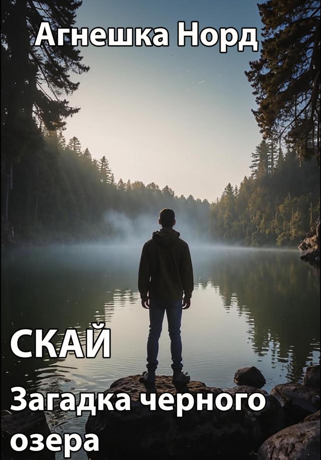 Обложка книги «Скай. Загадка черного озера»