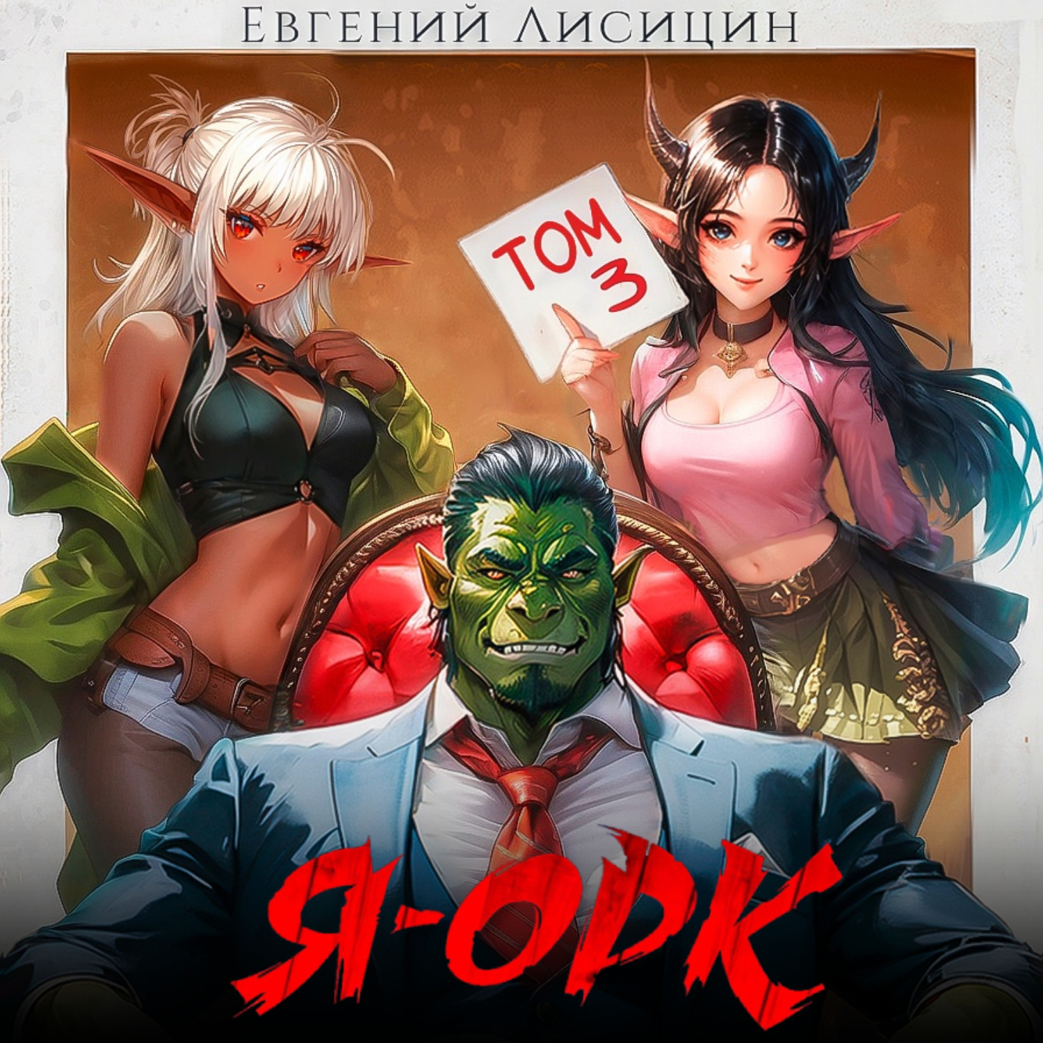 Обложка книги «Я – Орк. Книга 3»