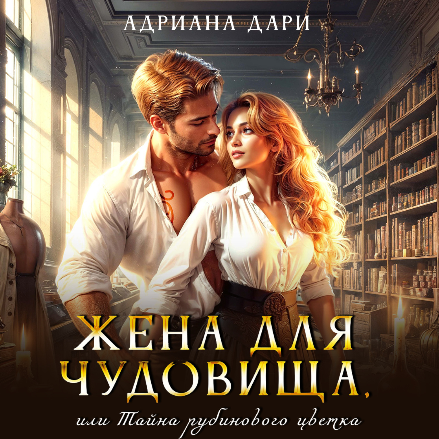 Обложка книги «Жена для Чудовища, или Тайна рубинового цветка»