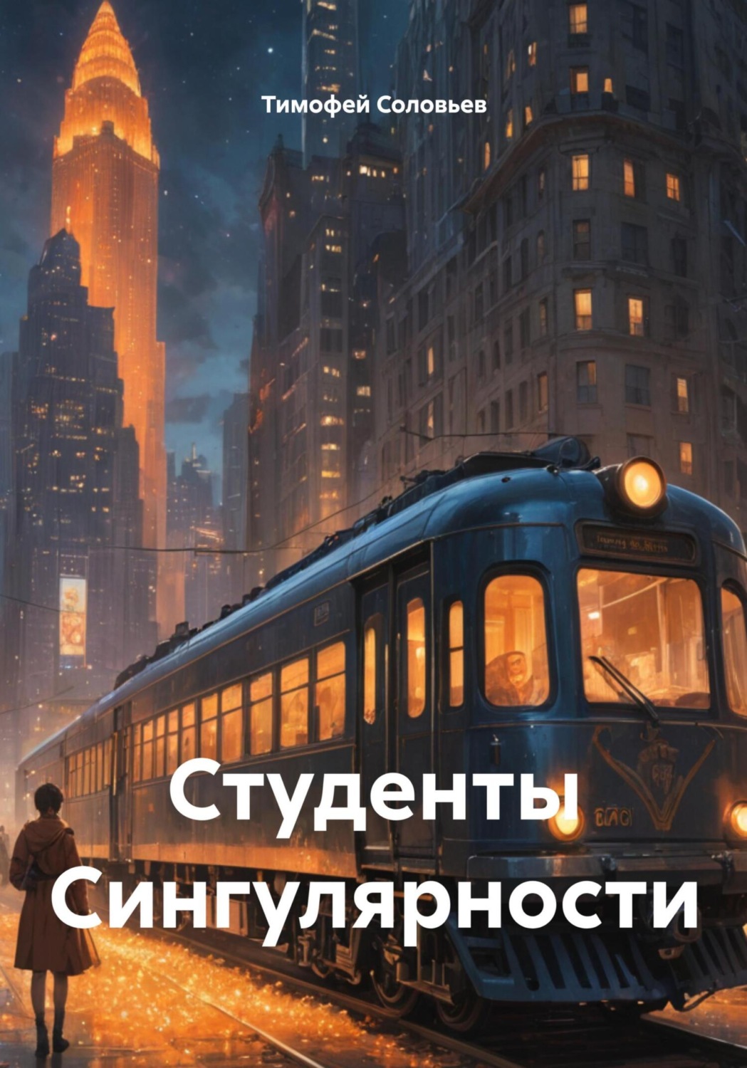 Обложка книги «Студенты Cингулярности»