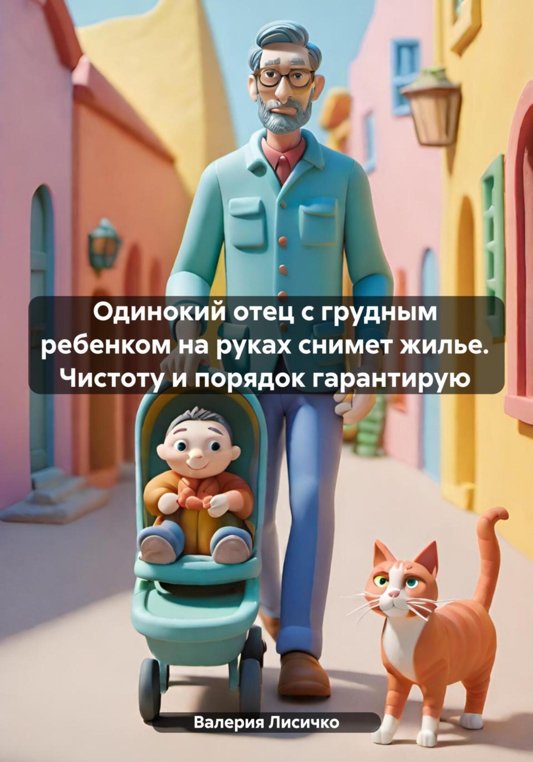 Обложка книги «Одинокий отец с грудным ребенком на руках снимет жилье. Чистоту и порядок гарантирую»