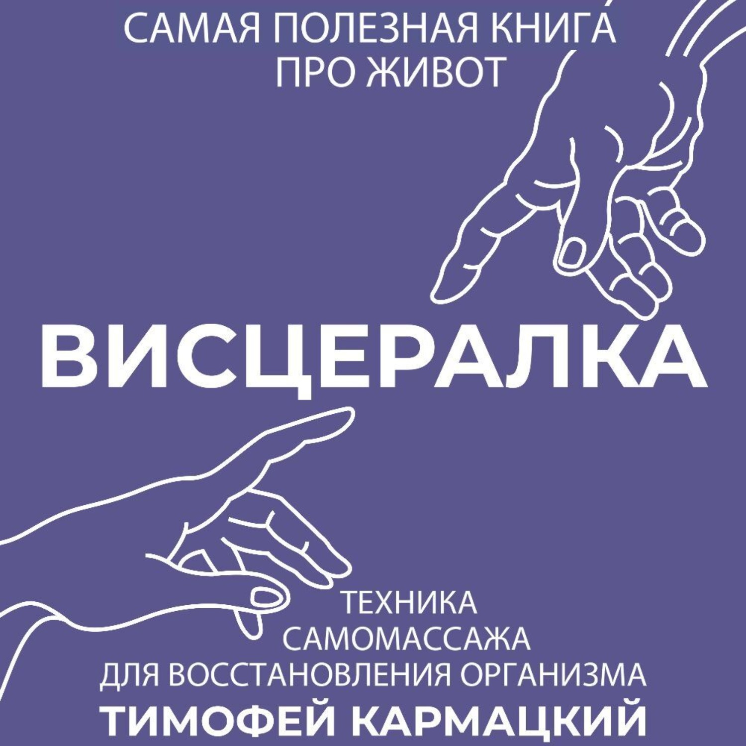 Обложка книги «Висцералка. Техника самомассажа для восстановления организма. Самая полезная книга про живот»