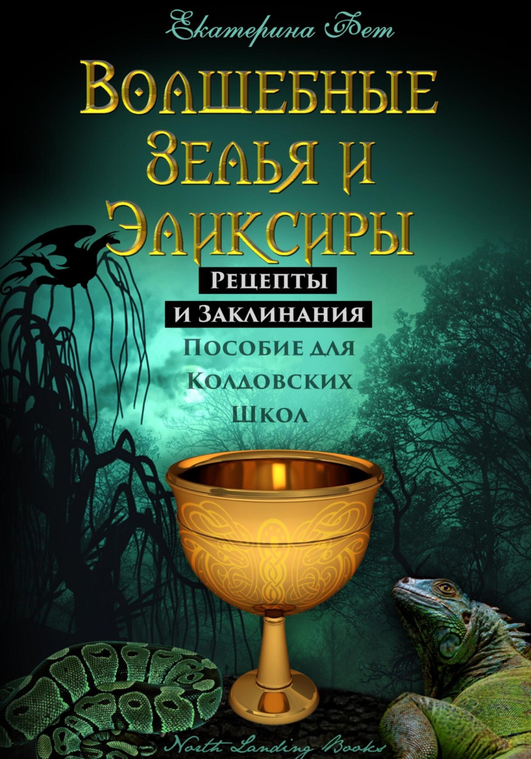 Обложка книги «Волшебные Зелья и Эликсиры. Рецепты и Заклинания. Пособие для Колдовских Школ»