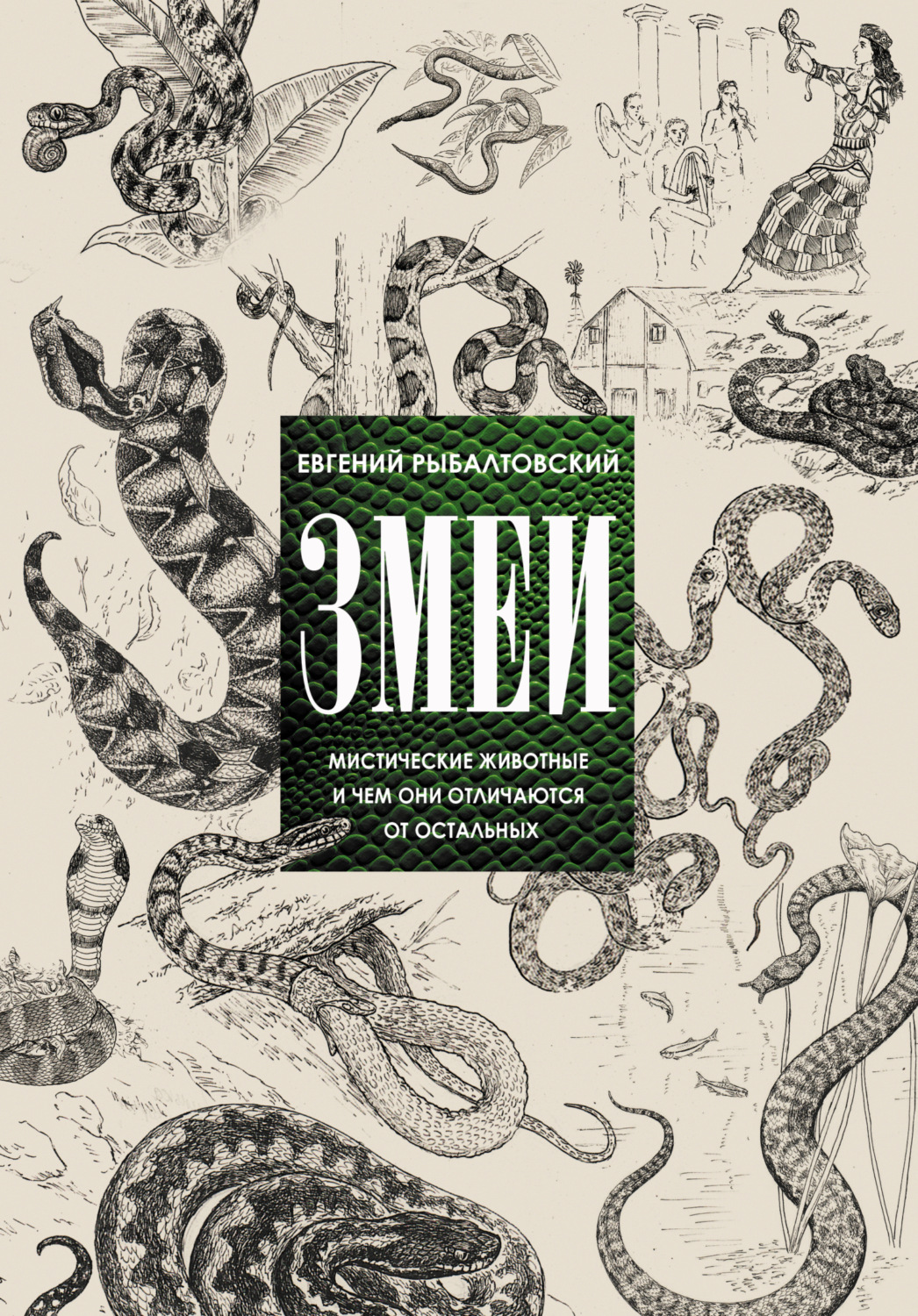 Обложка книги «Змеи. Мистические животные и чем они отличаются от остальных»