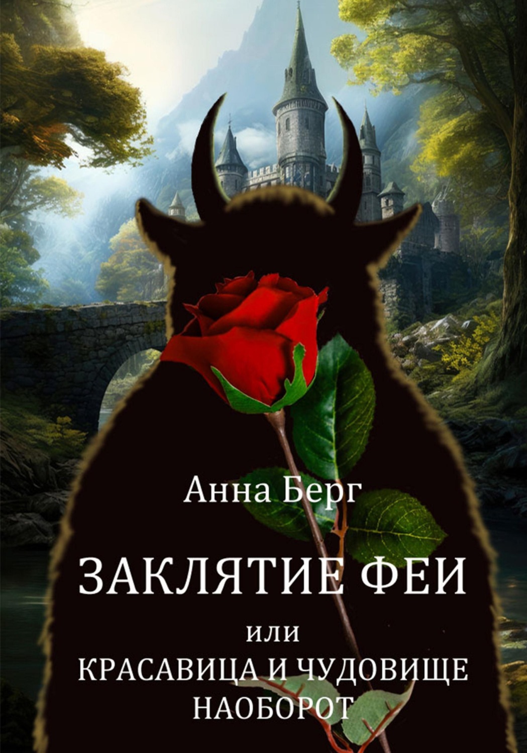 Обложка книги «Заклятие феи, или Красавица и Чудовище наоборот»