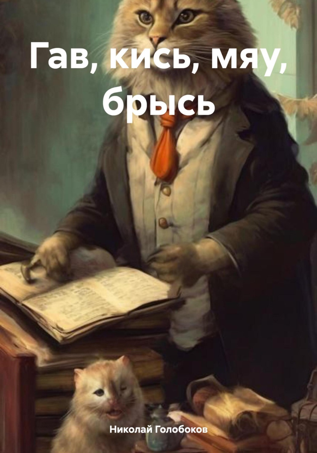 Обложка книги «Гав, кись, мяу, брысь»