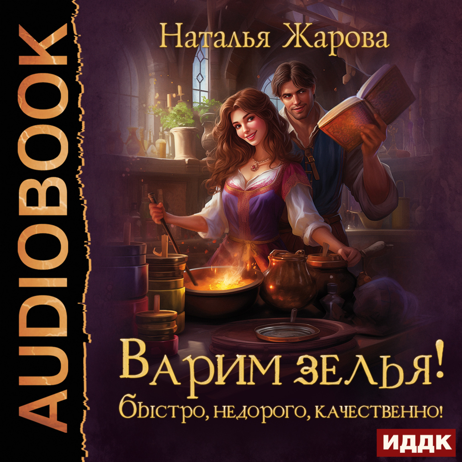 Обложка книги «Варим зелья! Быстро, недорого, качественно!»