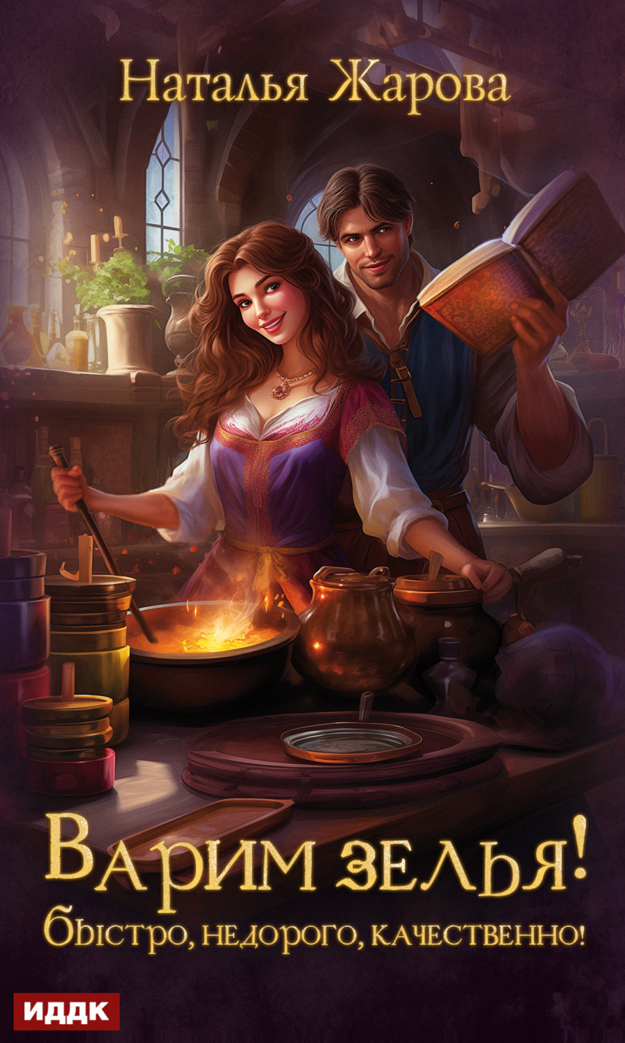 Обложка книги «Варим зелья! Быстро, недорого, качественно!»
