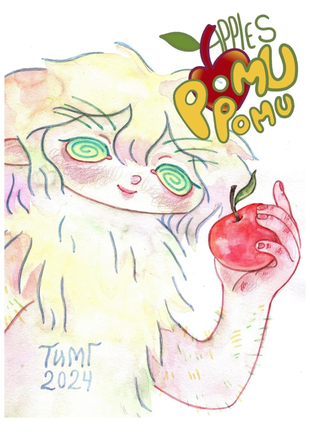 Обложка книги «Pomu Pomu Apples»