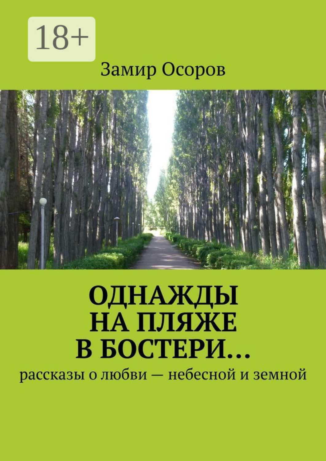 Обложка книги «Однажды на пляже в Бостери… Рассказы о любви – небесной и земной»