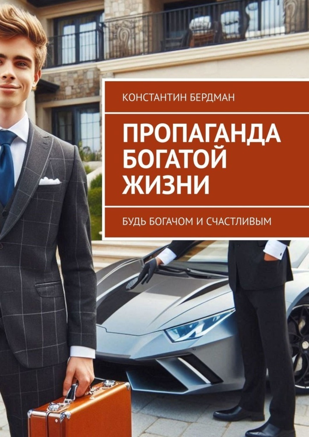 Обложка книги «Пропаганда богатой жизни. Будь богачом и счастливым»