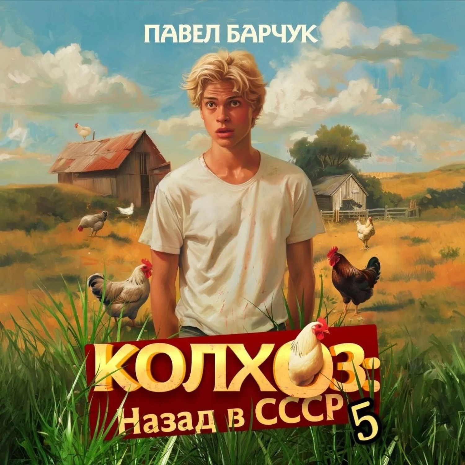 Обложка книги «Колхоз. Назад в СССР. Книга 5»