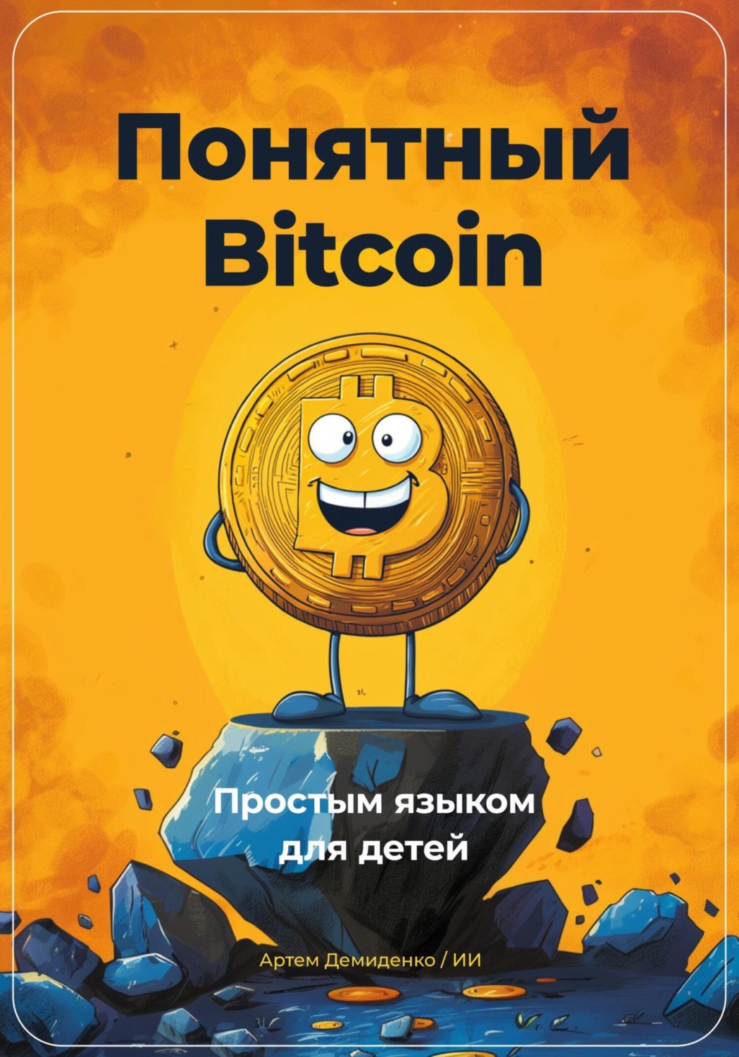 Обложка книги «Понятный Bitcoin. Простым языком для детей»