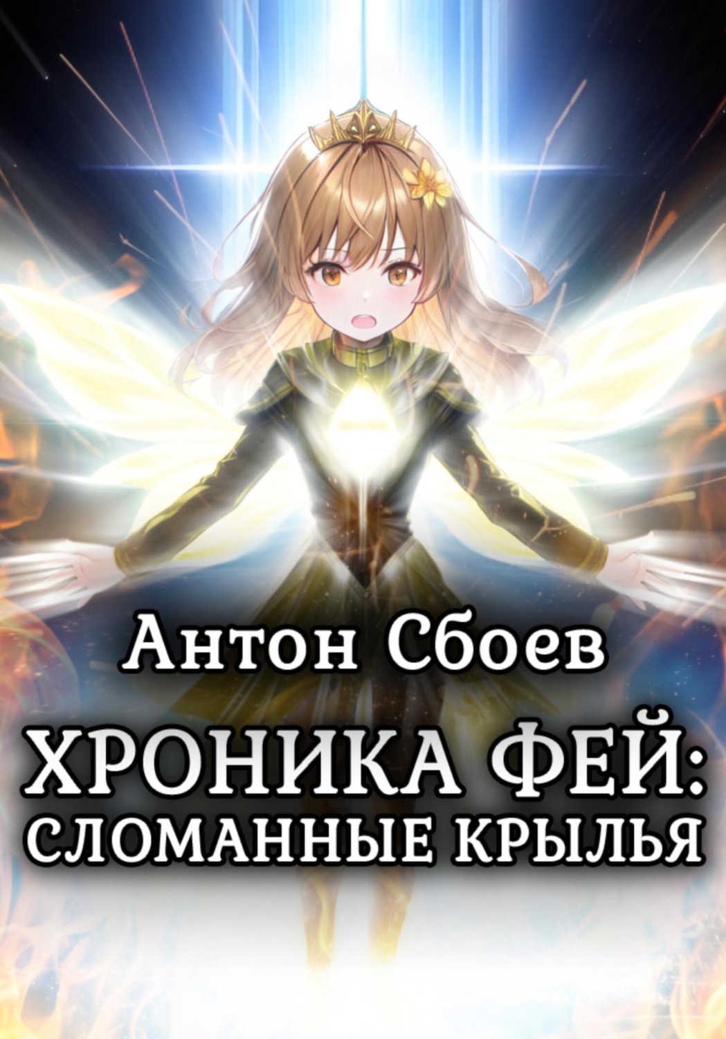 Обложка книги «Хроника Фей. Сломанные крылья»