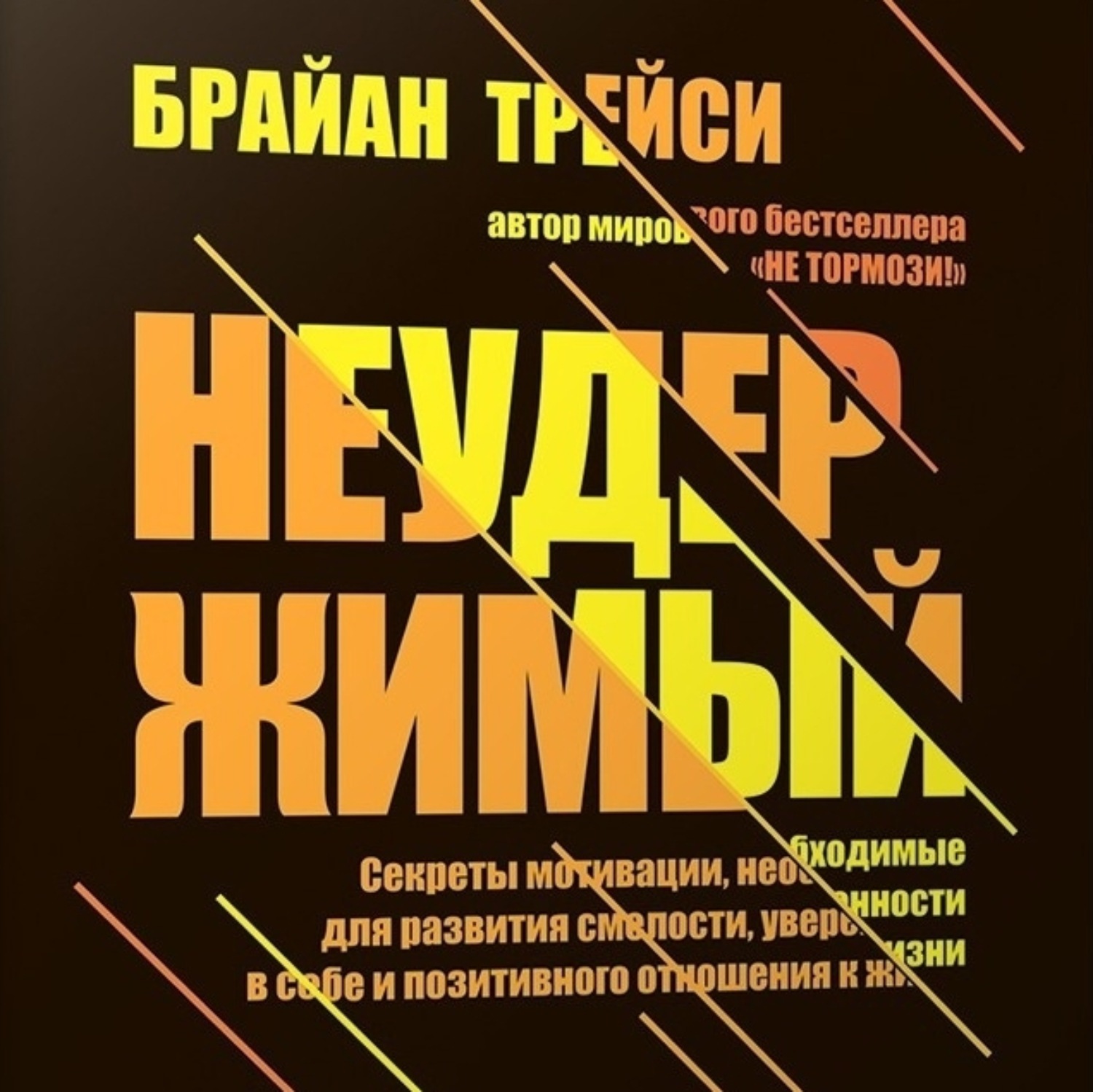 Обложка книги «Неудержимый. Секреты мотивации, необходимые для развития смелости, уверенности в себе и позитивного отношения к жизни»