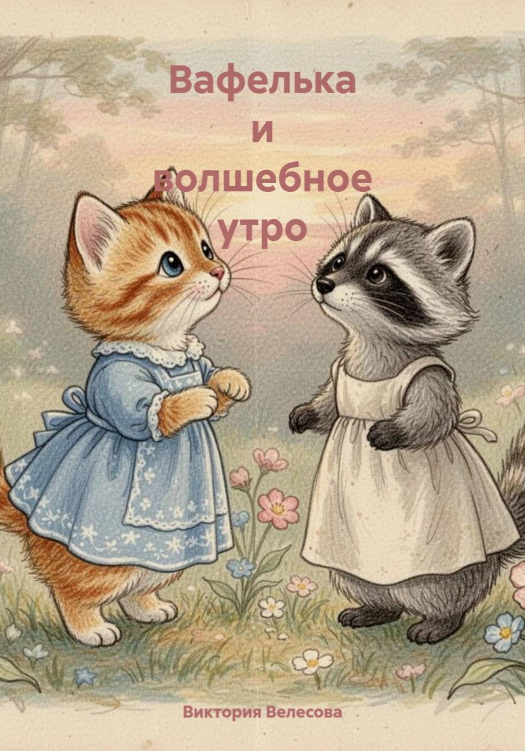 Обложка книги «Вафелька и волшебное утро»