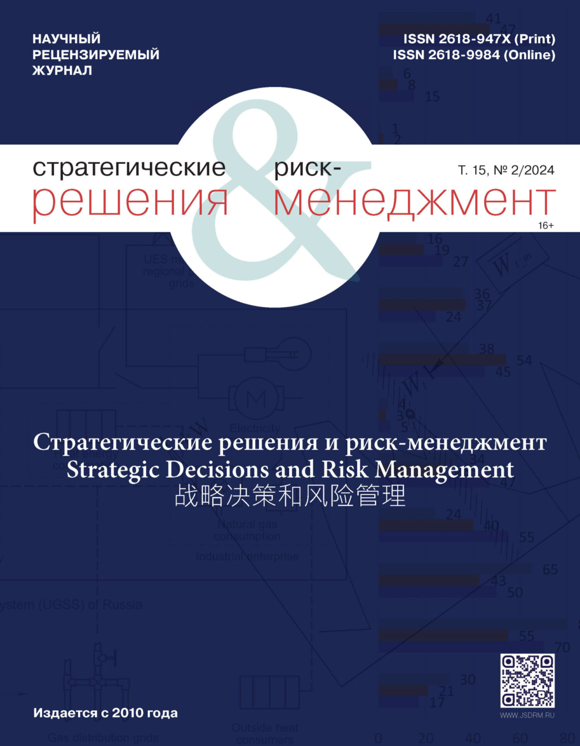 Обложка книги «Стратегические решения и риск-менеджмент №2/2024»
