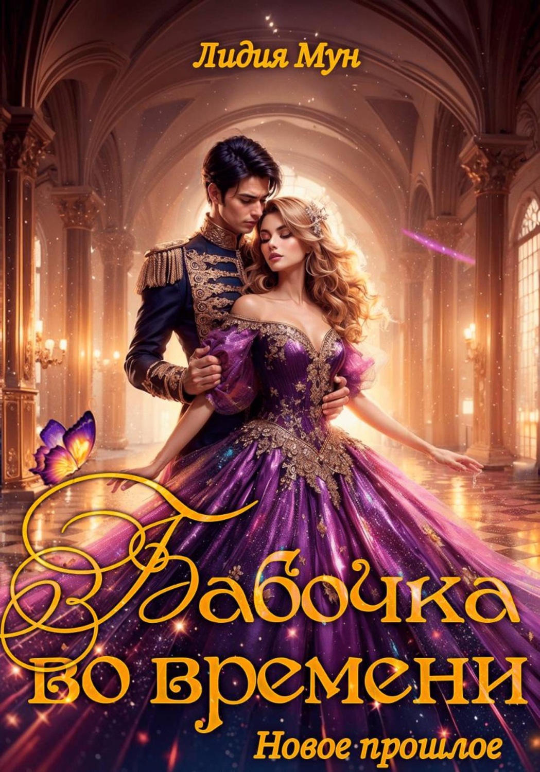 Обложка книги «Бабочка во времени. Новое прошлое»