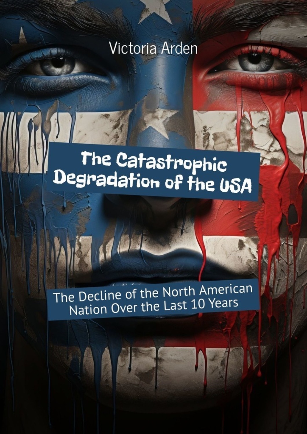 Обложка книги «The Catastrophic Degradation of the USA. The Decline of the North American Nation Over the Last 10 Years»