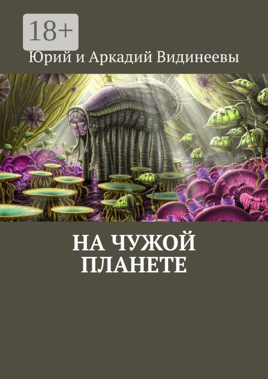 Обложка книги «На чужой планете»