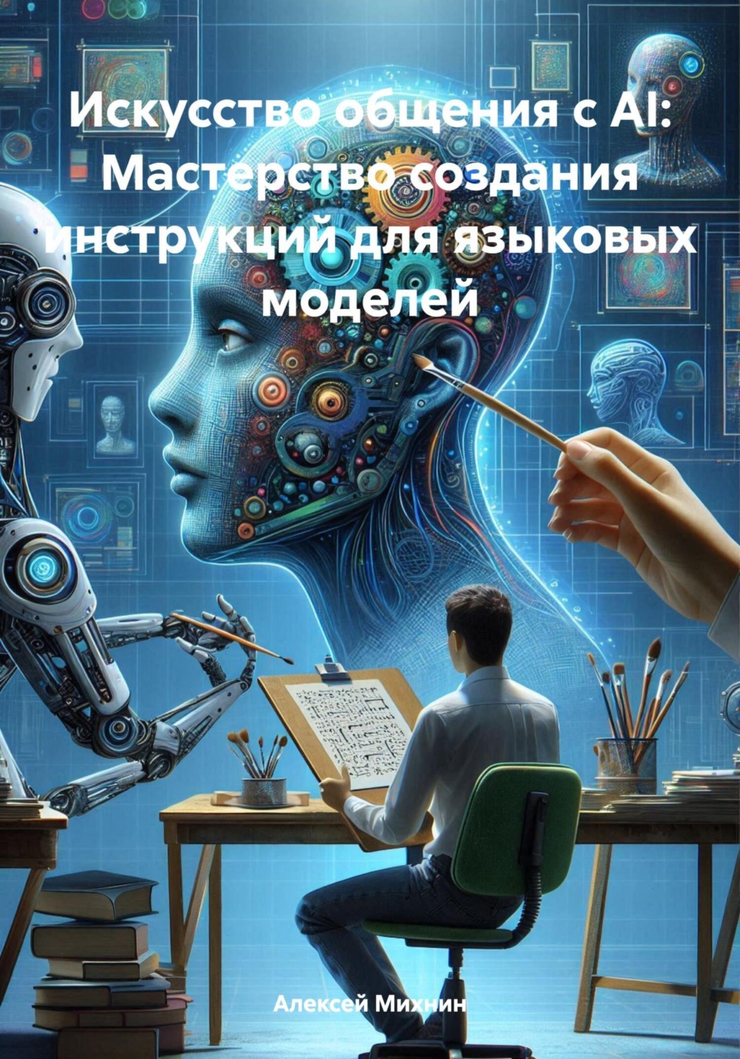 Обложка книги «Искусство общения с AI: Мастерство создания инструкций для языковых моделей»