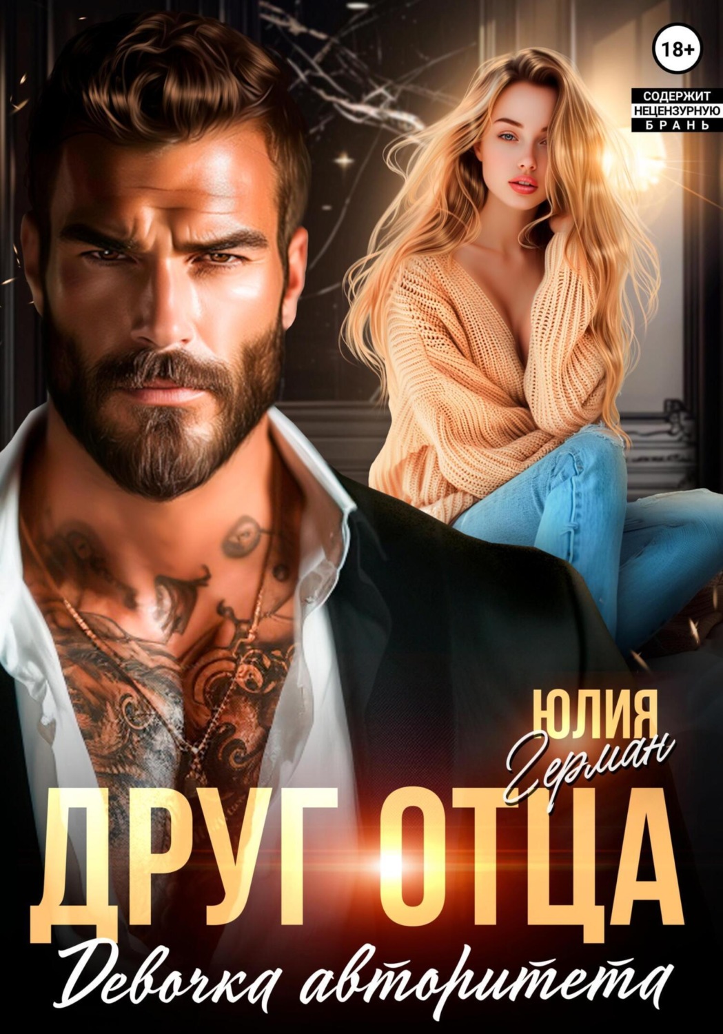 Обложка книги «Друг отца. Девочка авторитета»