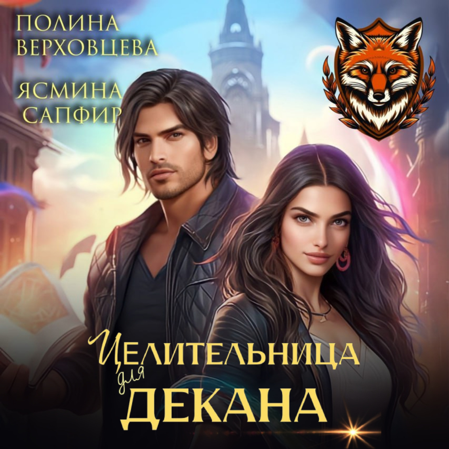 Обложка книги «Целительница для декана»