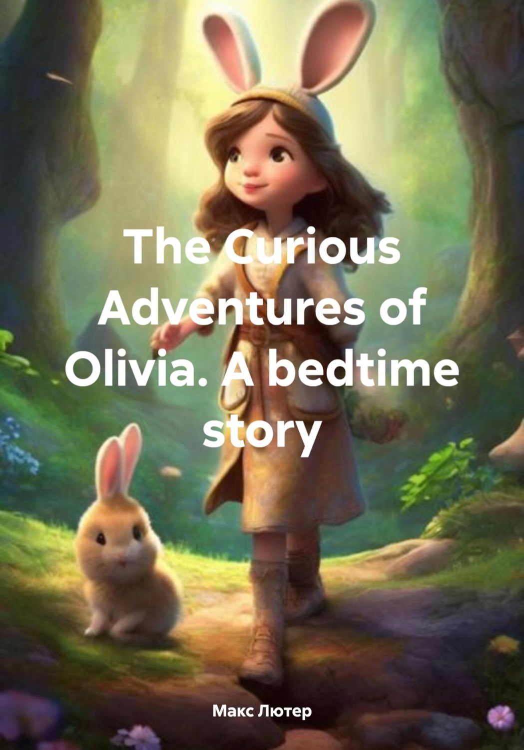 Обложка книги «The Curious Adventures of Olivia. A bedtime story»
