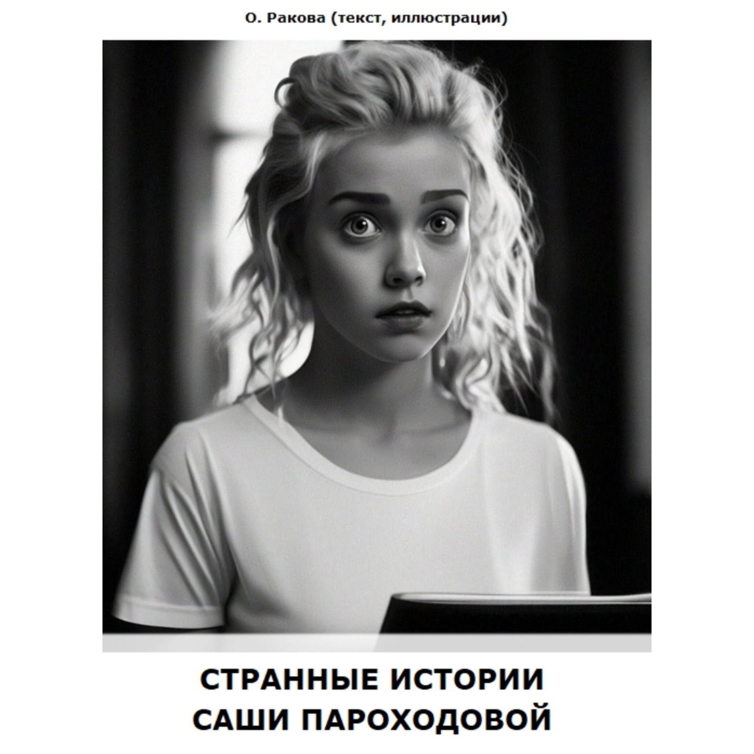 Обложка книги «Странные истории Саши Пароходовой»